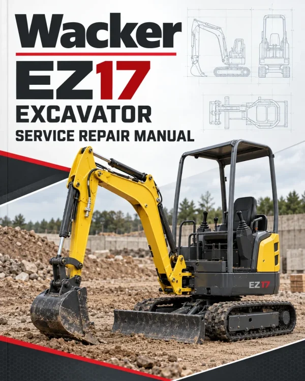 Wacker Neuson EZ17 Excavator Service Repair Manual Wacker Neuson EZ17 Excavator Service Repair Manual