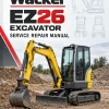 Wacker Neuson EZ26 Excavator Service Repair Manual