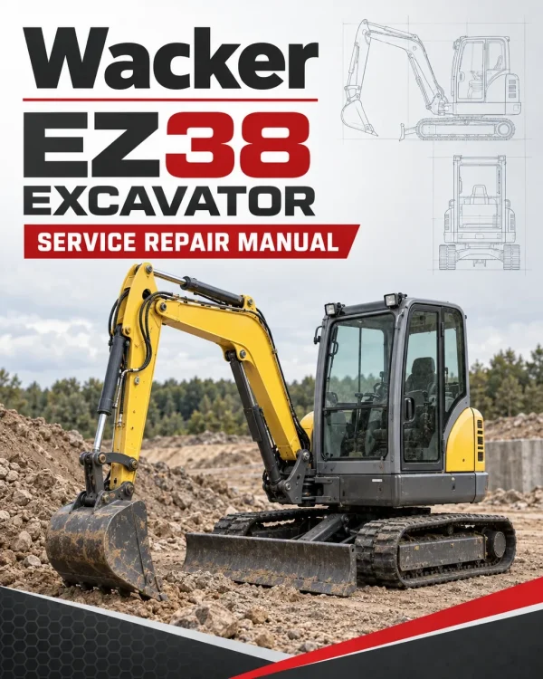 Wacker Neuson EZ38 Excavator Service Repair Manual Wacker Neuson EZ38 Excavator Service Repair Manual
