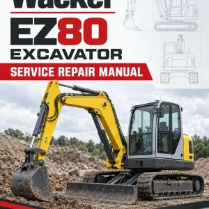Wacker Neuson EZ80 Excavator Service Repair Manual Wacker Neuson EZ80 Excavator Service Repair Manual