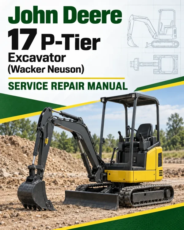 John Deere 17 P-Tier Excavator Service Repair Manual (Wacker Neuson) John Deere 17 P-Tier Excavator Service Repair Manual (Wacker Neuson)