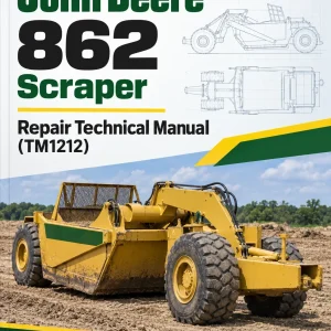 John Deere 862 Scraper Repair Technical Manual (TM1212) John Deere 862 Scraper Repair Technical Manual (TM1212)