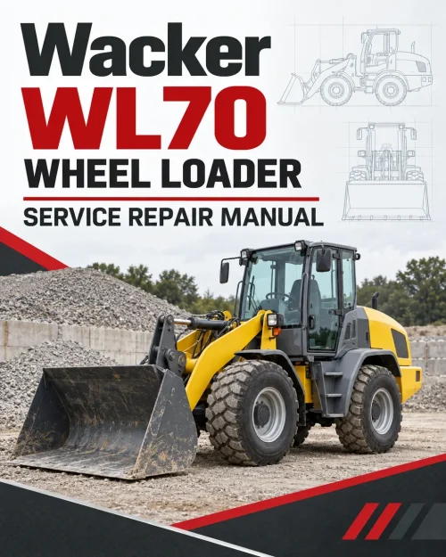 Wacker Neuson WL70 Wheel Loader Service Repair Manual Wacker Neuson WL70 Wheel Loader Service Repair Manual