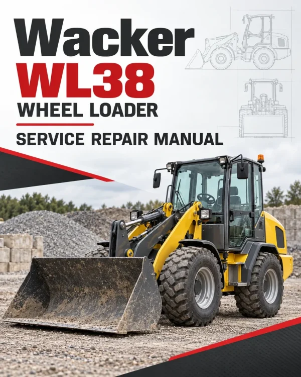 Wacker Neuson WL38 Wheel Loader Service Repair Manual Wacker Neuson WL38 Wheel Loader Service Repair Manual