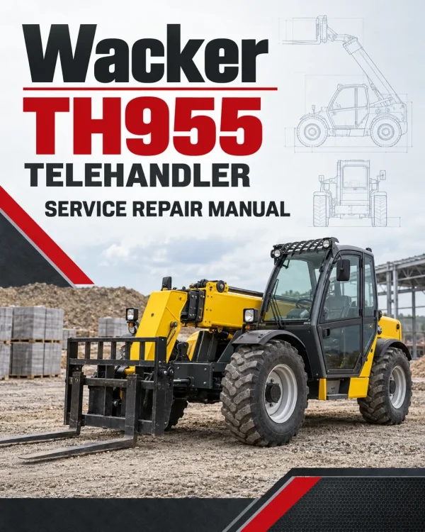 Wacker Neuson TH955 Telehandler Service Repair Manual