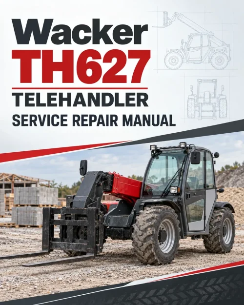 Wacker Neuson TH627 Telehandler Service Repair Manual Wacker Neuson TH627 Telehandler Service Repair Manual