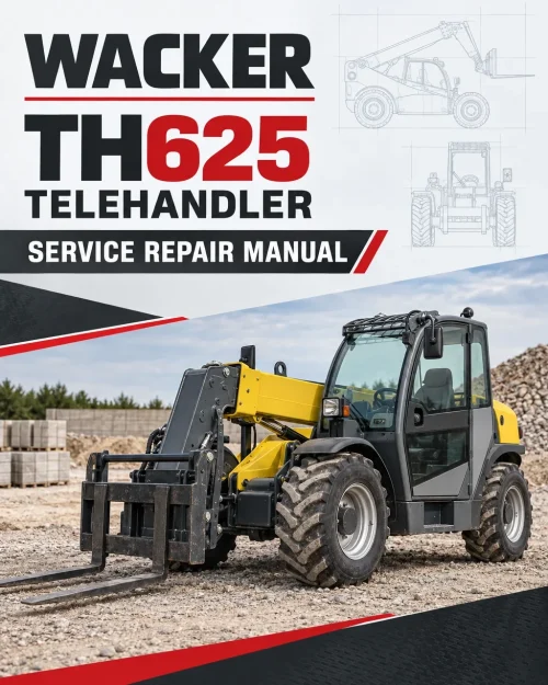 Wacker Neuson TH625 Telehandler Service Repair Manual Wacker Neuson TH625 Telehandler Service Repair Manual
