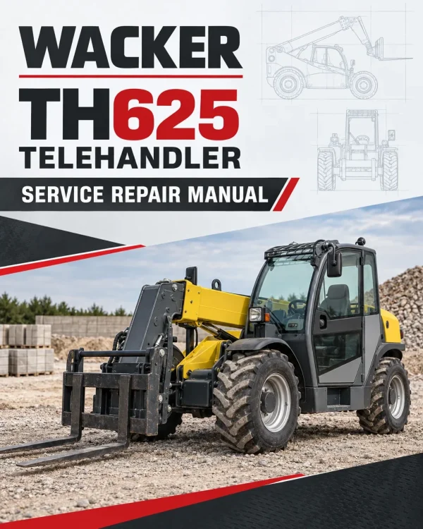 Wacker Neuson TH625 Telehandler Service Repair Manual Wacker Neuson TH625 Telehandler Service Repair Manual