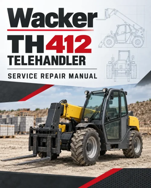 Wacker Neuson TH412 Telehandler Service Repair Manual Wacker Neuson TH412 Telehandler Service Repair Manual