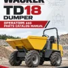 Wacker Neuson TD18 Dumper Operators and Parts Catalog Manual Wacker Neuson TD18 Dumper Operators and Parts Catalog Manual