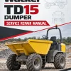 Wacker Neuson TD15 Dumper Service Repair Manual Wacker Neuson TD15 Dumper Service Repair Manual
