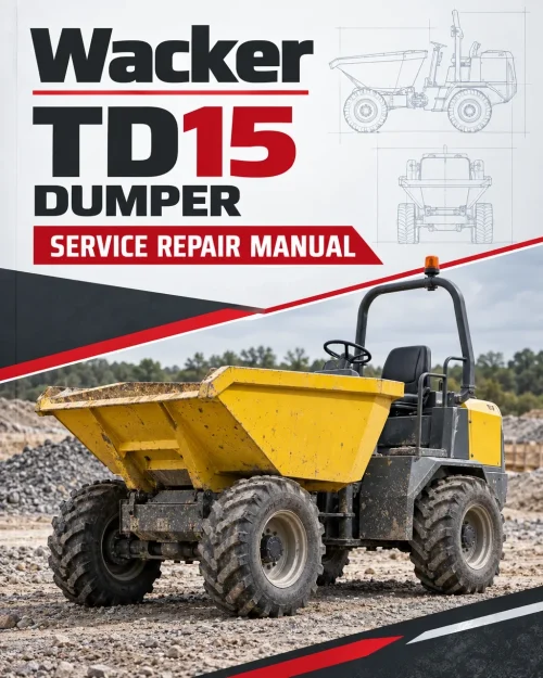 Wacker Neuson TD15 Dumper Service Repair Manual Wacker Neuson TD15 Dumper Service Repair Manual