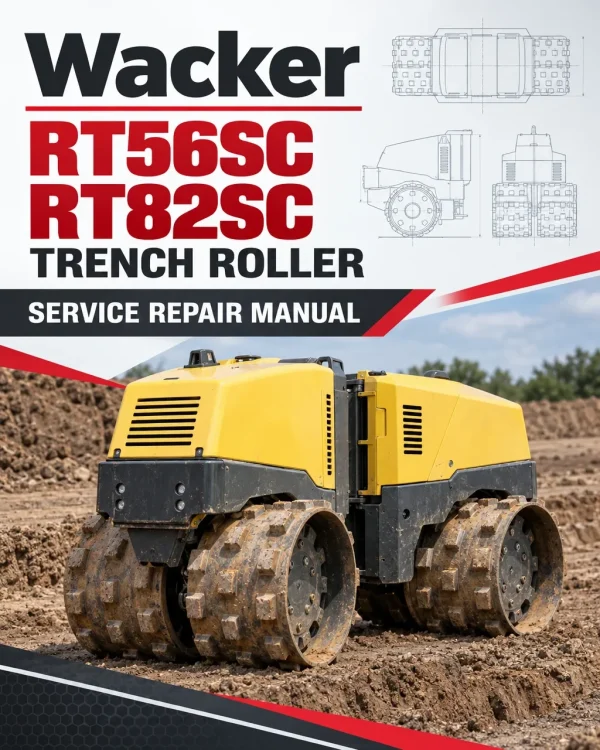 Wacker Neuson RT56SC, RT82SC Trench Roller Service Repair Manual Wacker Neuson RT56SC, RT82SC Trench Roller Service Repair Manual