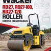 Wacker Neuson RD27, RD27-100, RD27-120 Roller Service Repair Manual