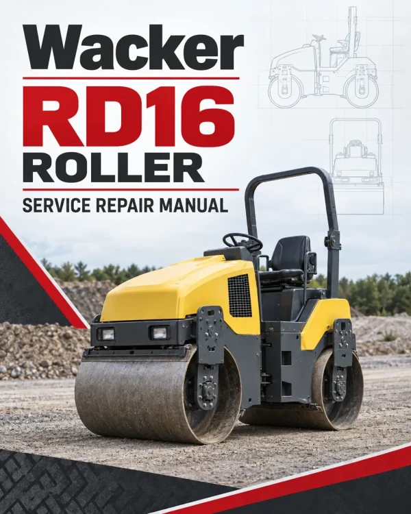 Wacker Neuson RD16 Roller Service Repair Manual Wacker Neuson RD16 Roller Service Repair Manual