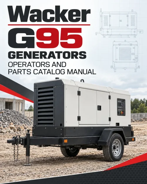 Wacker Neuson G95 Generators Operators and Parts Catalog Manual Wacker Neuson G95 Generators Operators and Parts Catalog Manual