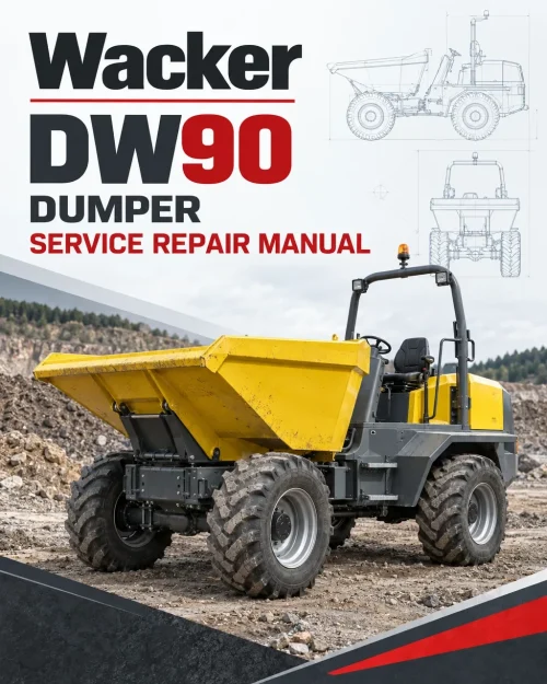 Wacker Neuson DW90 Dumper Service Repair Manual
