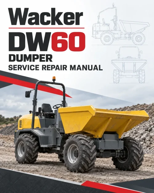 Wacker Neuson DW60 Dumper Service Repair Manual