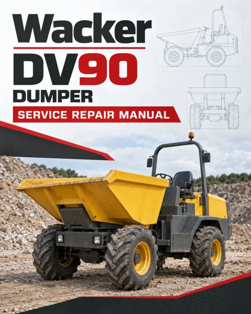 Wacker Neuson DV90 Dumper Service Repair Manual