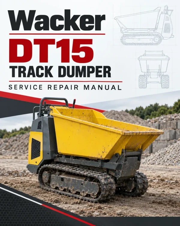 Wacker Neuson DT15 Track Dumper Service Repair Manual Wacker Neuson DT15 Track Dumper Service Repair Manual