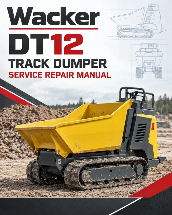 Wacker Neuson DT12 Track Dumper Service Repair Manual