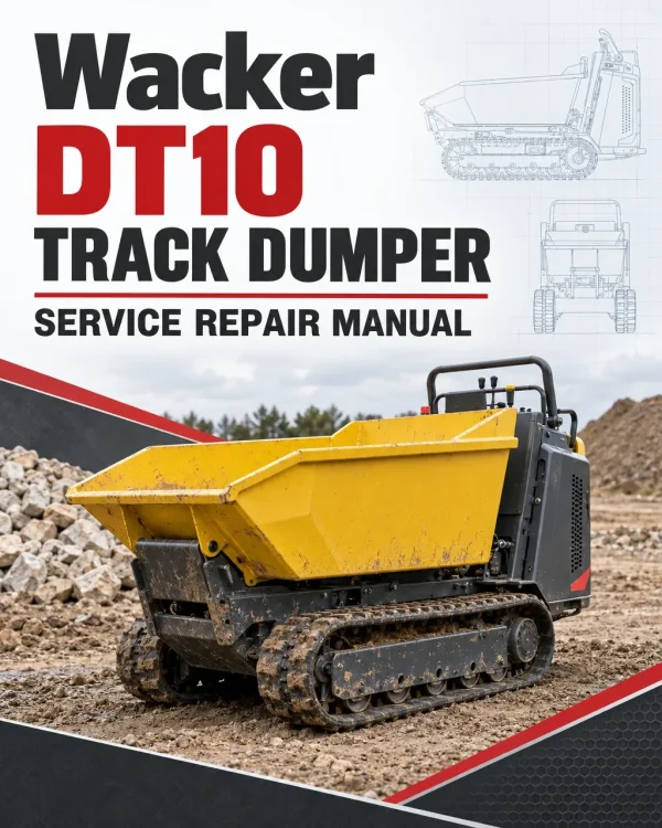 Wacker Neuson DT10 Track Dumper Service Repair Manual