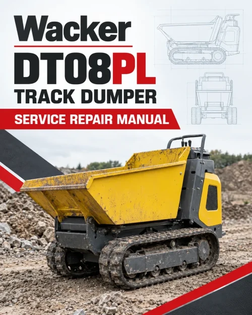 Wacker Neuson DT08PL Track Dumper Service Repair Manual