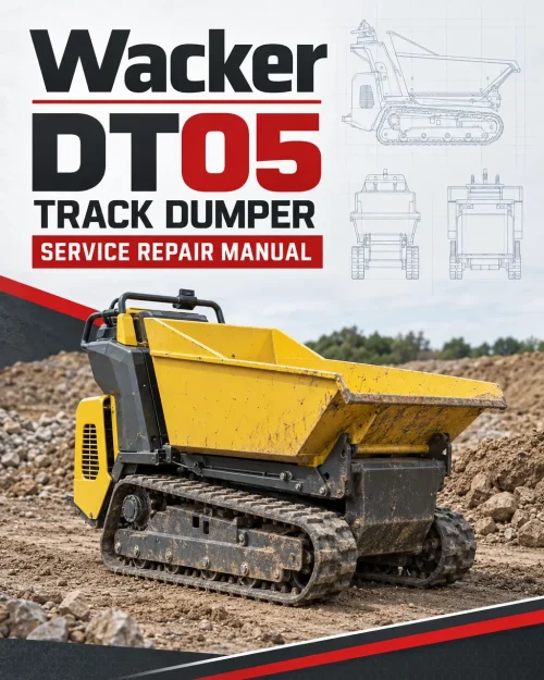 Wacker Neuson DT05 Track Dumper Service Repair Manual