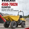 Wacker Neuson 4500-7002H Dumper Operators and Parts Catalog Manual Wacker Neuson 4500-7002H Dumper Operators and Parts Catalog Manual