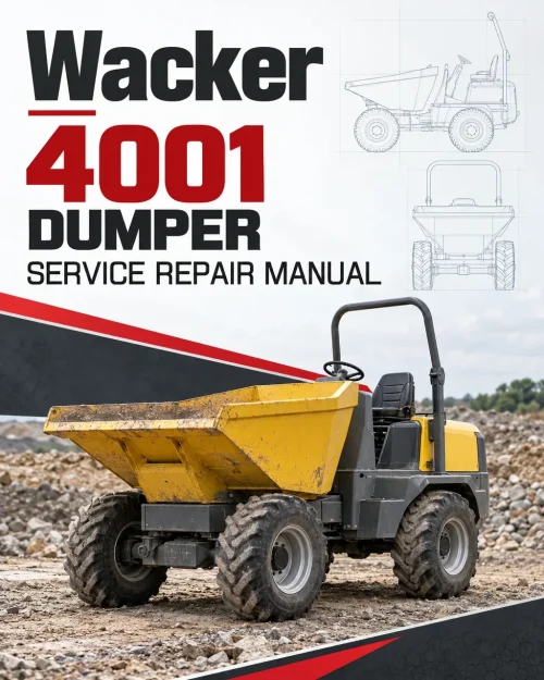 Wacker Neuson 4001 Dumper Service Repair Manual Wacker Neuson 4001 Dumper Service Repair Manual
