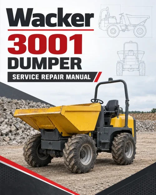 Wacker Neuson 3001 Dumper Service Repair Manual Wacker Neuson 3001 Dumper Service Repair Manual