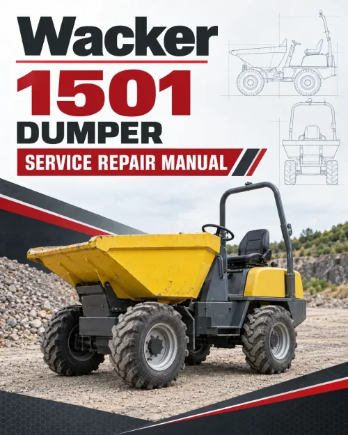 Wacker Neuson 1501 Dumper Service Repair Manual