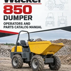 Wacker Neuson 850 Dumper Operators and Parts Catalog Manual Wacker Neuson 850 Dumper Operators and Parts Catalog Manual