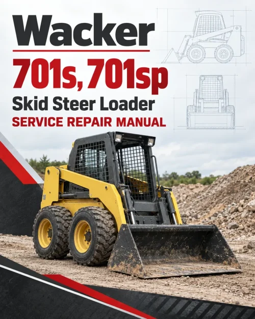 Wacker Neuson 701s, 701sp Skid Steer Loader Service Repair Manual Wacker Neuson 701s, 701sp Skid Steer Loader Service Repair Manual