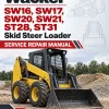 Wacker Neuson SW16, SW17, SW20, SW21, ST28, ST31 Skid Steer Loader Service Repair Manual