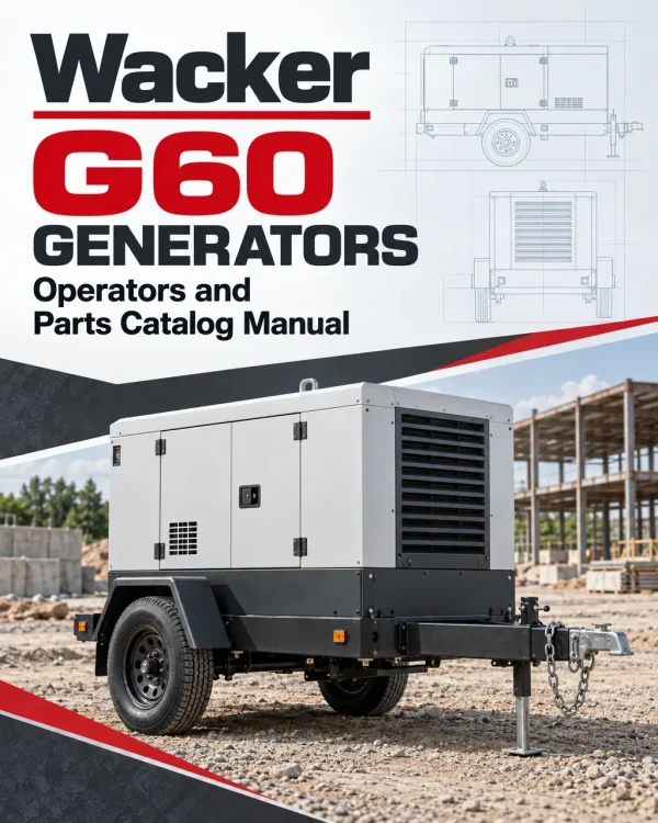Wacker Neuson G60 Generators Operators and Parts Catalog Manual Wacker Neuson G60 Generators Operators and Parts Catalog Manual