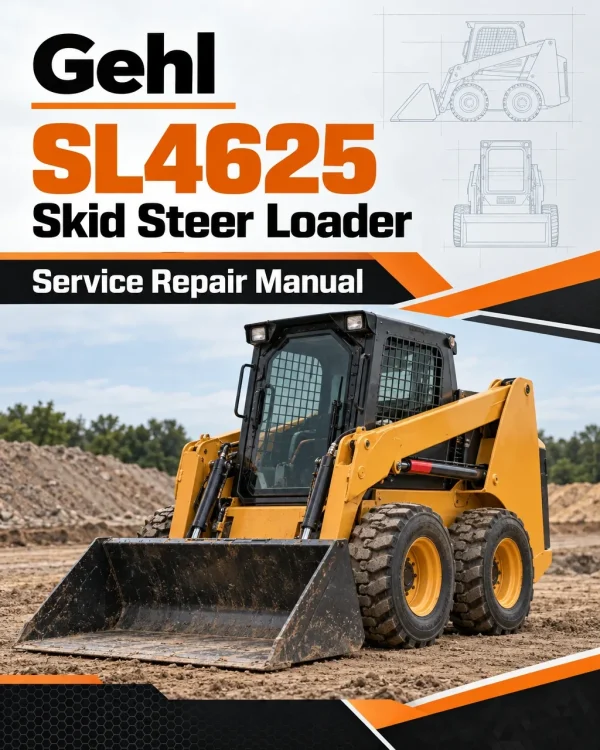 Gehl SL4625 Skid Steer Loader Service Repair Manual Gehl SL4625 Skid Steer Loader Service Repair Manual