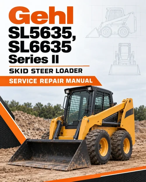 Gehl SL5635, SL6635 Series II Skid Steer Loader Service Repair Manual Gehl SL5635, SL6635 Series II Skid Steer Loader Service Repair Manual
