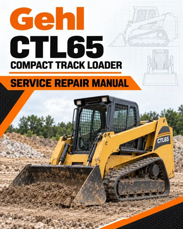 Gehl CTL65 Compact Track Loader Service Repair Manual Gehl CTL65 Compact Track Loader Service Repair Manual