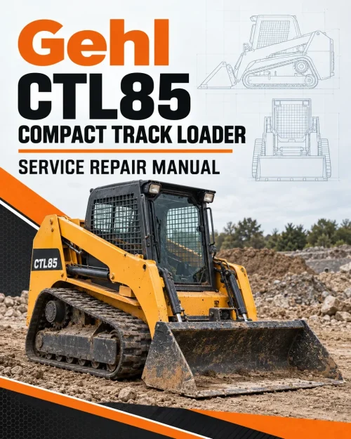 Gehl CTL85 Compact Track Loader Service Repair Manual Gehl CTL85 Compact Track Loader Service Repair Manual