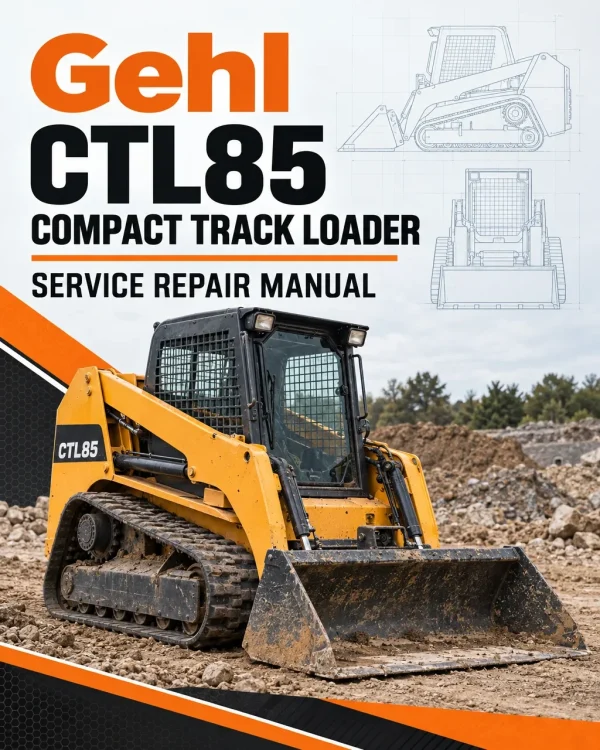 Gehl CTL85 Compact Track Loader Service Repair Manual Gehl CTL85 Compact Track Loader Service Repair Manual
