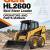 Gehl HL2600 Skid Steer Loader Operators and Parts Manual