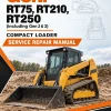 Gehl RT75, RT210, RT250 (including Gen 2 & 3) Compact Loader Service Repair Manual Gehl RT75, RT210, RT250 (including Gen 2 & 3) Compact Loader Service Repair Manual