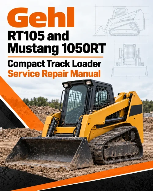 Gehl RT105 and Mustang 1050RT Compact Track Loader Service Repair Manual Gehl RT105 and Mustang 1050RT Compact Track Loader Service Repair Manual