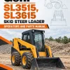Gehl SL3515, SL3615 Skid Steer Loader Operators and Parts Manual Gehl SL3515, SL3615 Skid Steer Loader Operators and Parts Manual