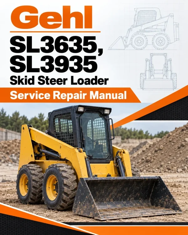 Gehl SL3635, SL3935 Skid Steer Loader Service Repair Manual Gehl SL3635, SL3935 Skid Steer Loader Service Repair Manual