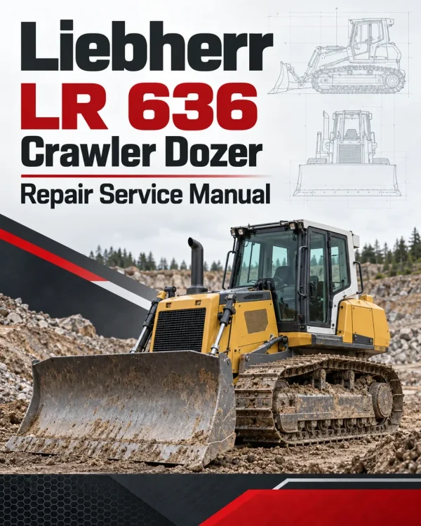 Liebherr LR 636 Crawler Dozer Repair Service Manual