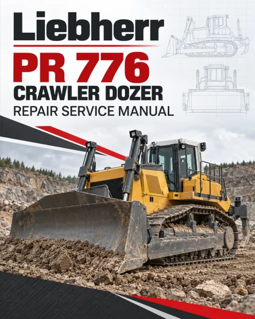 Liebherr PR 776 Crawler Dozer Repair Service Manual