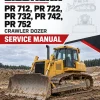 Liebherr PR 712, PR 722, PR 732, PR 742, PR 752 Crawler Dozer Service Manual
