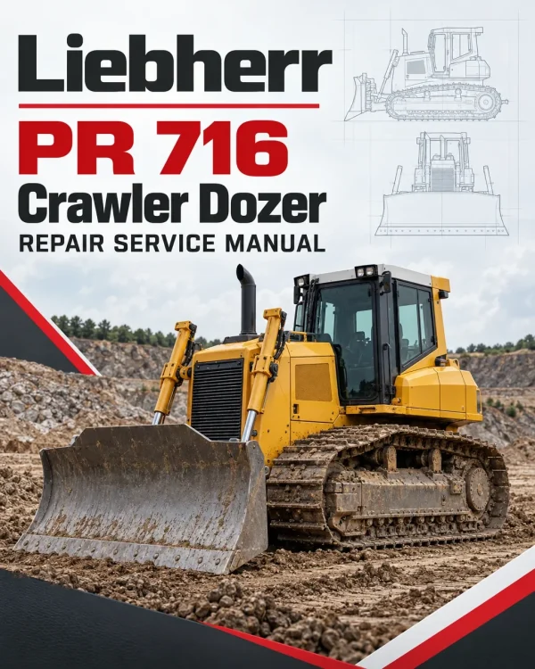 Liebherr PR 716 Crawler Dozer Repair Service Manual